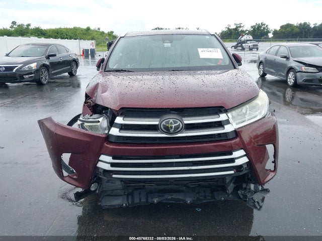 Aukcja sprzedaży 2019 Toyota Highlander Xle, vin: 5TDKZRFH8KS291444, numer aukcji: 45768332