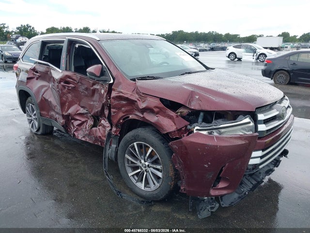 Aukcja sprzedaży 2019 Toyota Highlander Xle, vin: 5TDKZRFH8KS291444, numer aukcji: 45768332