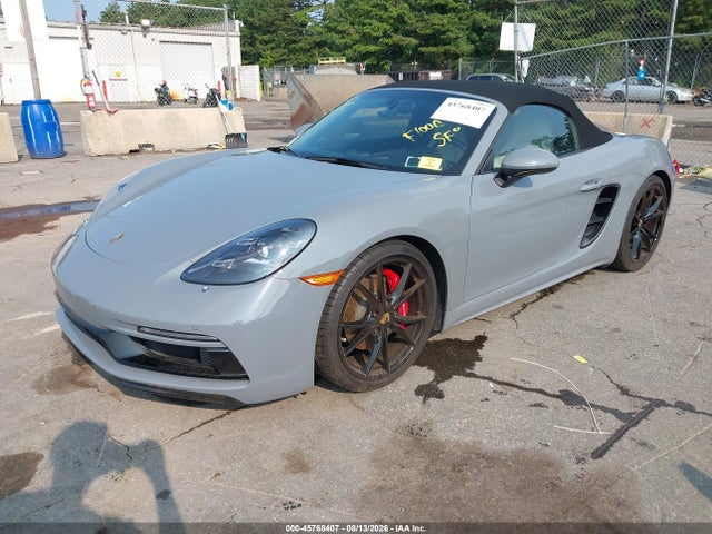 2025 Porsche 718 Boxster S მანქანა იყიდება აუქციონზე, vin: WP0CB2A86SK226011, აუქციონის ნომერი: 45768407