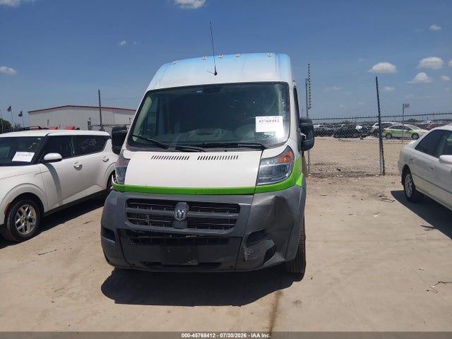 45768412 :رقم المزاد ، 3C6TRVBG8EE110617 vin ، 2014 Ram Promaster 1500 مزاد بيع