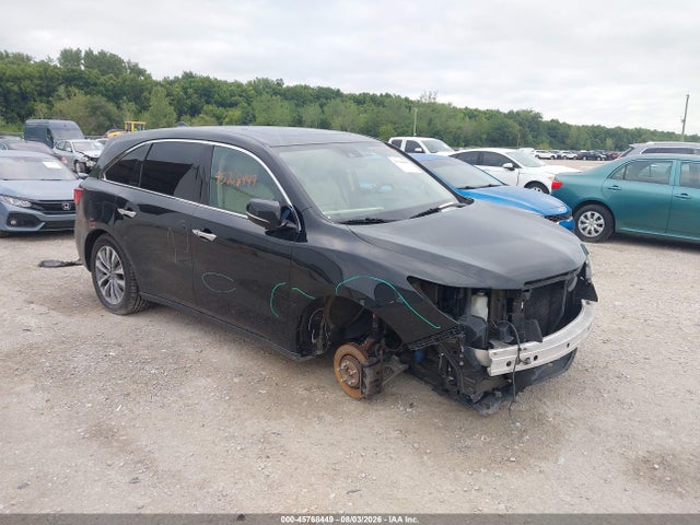 45768449 :رقم المزاد ، 5FRYD4H45FB017830 vin ، 2015 Acura Mdx Technology Package مزاد بيع