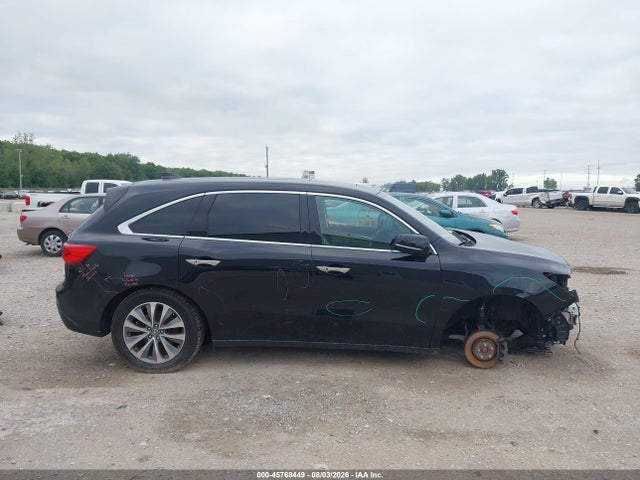 45768449 :رقم المزاد ، 5FRYD4H45FB017830 vin ، 2015 Acura Mdx Technology Package مزاد بيع