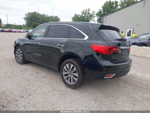 45768449 :رقم المزاد ، 5FRYD4H45FB017830 vin ، 2015 Acura Mdx Technology Package مزاد بيع