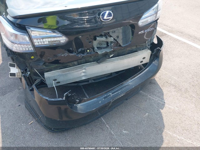 2010 Lexus Hs 250h Premium მანქანა იყიდება აუქციონზე, vin: JTHBB1BA0A2016962, აუქციონის ნომერი: 45768491