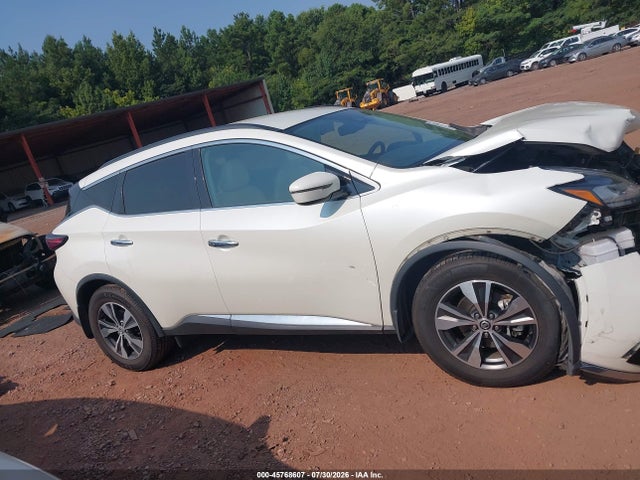2021 Nissan Murano Sv Fwd მანქანა იყიდება აუქციონზე, vin: 5N1AZ2BJXMC124272, აუქციონის ნომერი: 45768607
