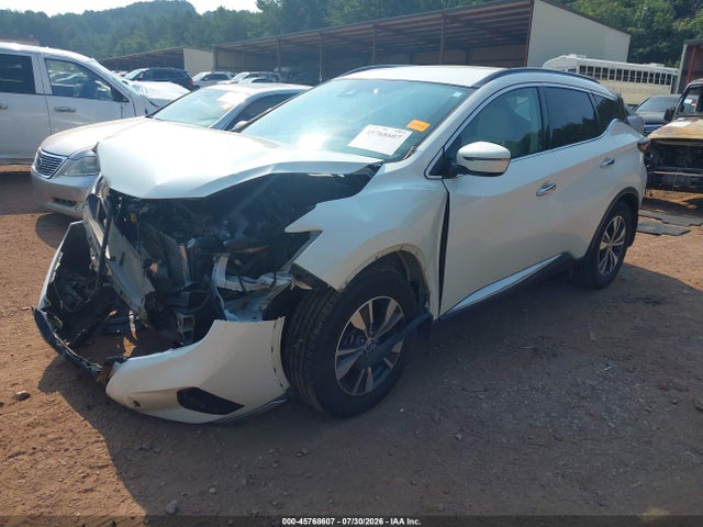 2021 Nissan Murano Sv Fwd მანქანა იყიდება აუქციონზე, vin: 5N1AZ2BJXMC124272, აუქციონის ნომერი: 45768607