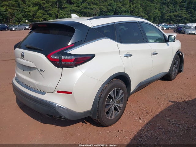 2021 Nissan Murano Sv Fwd მანქანა იყიდება აუქციონზე, vin: 5N1AZ2BJXMC124272, აუქციონის ნომერი: 45768607
