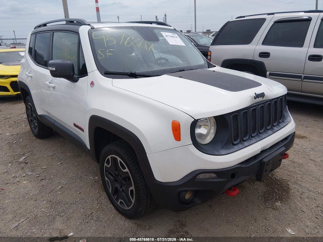 Auction sale of the 2015 Jeep Renegade Trailhawk, vin: ZACCJBCT0FPB52597, lot number: 45768618
