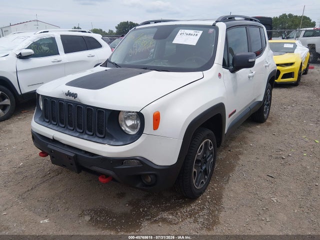 Продажа на аукционе авто 2015 Jeep Renegade Trailhawk, vin: ZACCJBCT0FPB52597, номер лота: 45768618