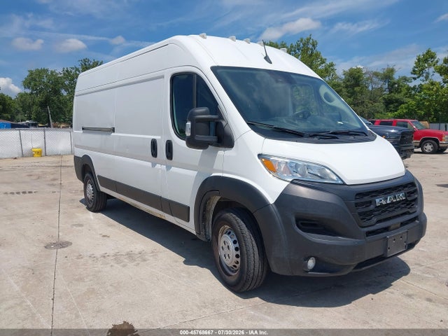 Aukcja sprzedaży 2025 Ram Promaster 3500 Tradesman High Roof 159 Wb W/pass Seat, vin: 3C6MRVHG2SE549240, numer aukcji: 45768667