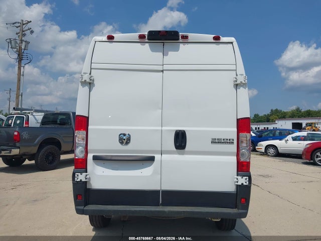 Aukcja sprzedaży 2025 Ram Promaster 3500 Tradesman High Roof 159 Wb W/pass Seat, vin: 3C6MRVHG2SE549240, numer aukcji: 45768667