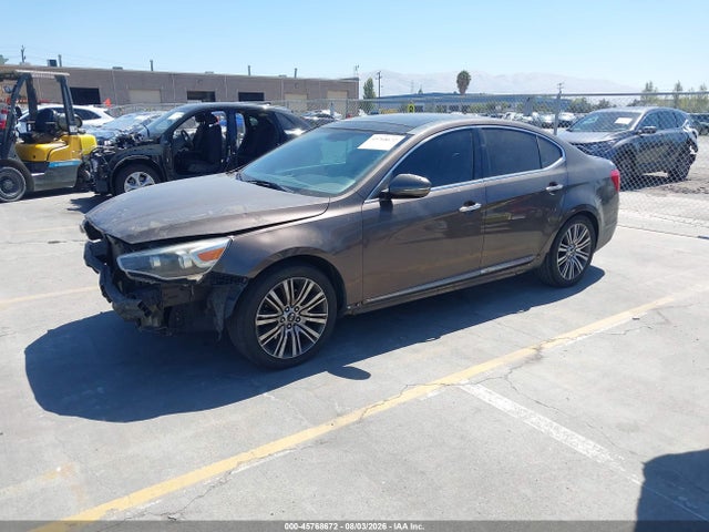 KIA Cadenza Premium 2014 KNALN4D77E5124240 Image 2