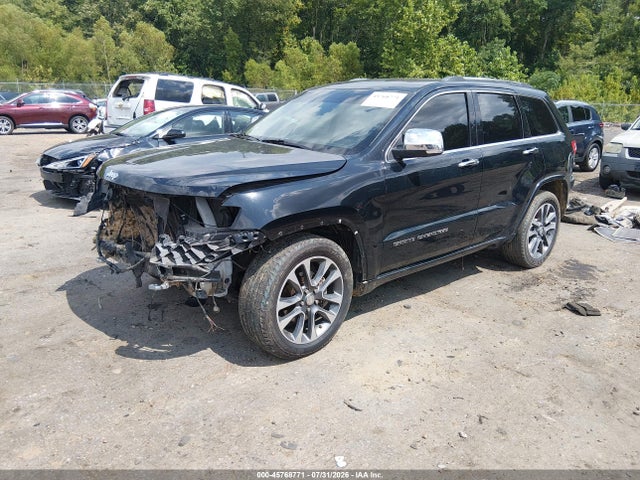 Auction sale of the 2017 Jeep Grand Cherokee Overland, vin: 1C4RJECGXHC731376, lot number: 45768771