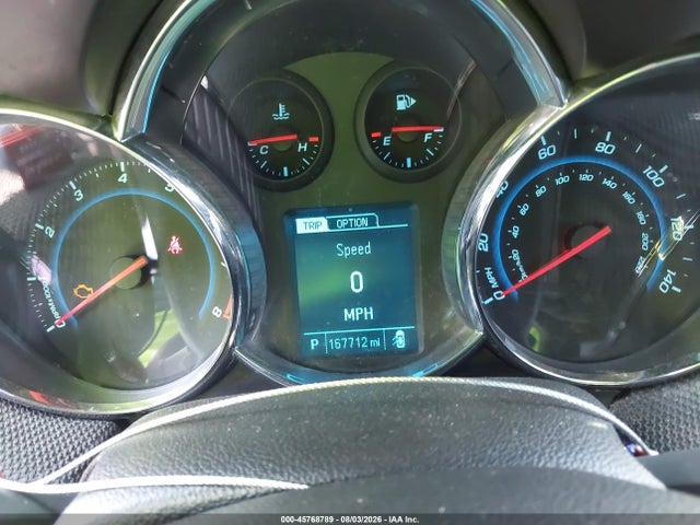 45768789 :رقم المزاد ، 1G1PG5SB0F7156280 vin ، 2015 Chevrolet Cruze Ltz مزاد بيع
