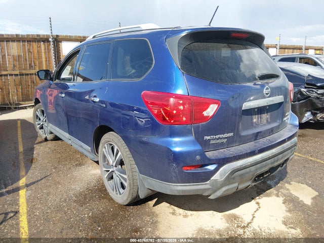 Продажа на аукционе авто 2018 Nissan Pathfinder Platinum/s/sl/sv, vin: 5N1DR2MM6JC618287, номер лота: 45768792