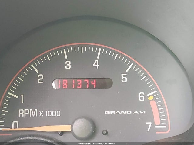 Продажа на аукционе авто 2003 Pontiac Grand Am Gt, vin: 1G2NW52E03M705599, номер лота: 45768831