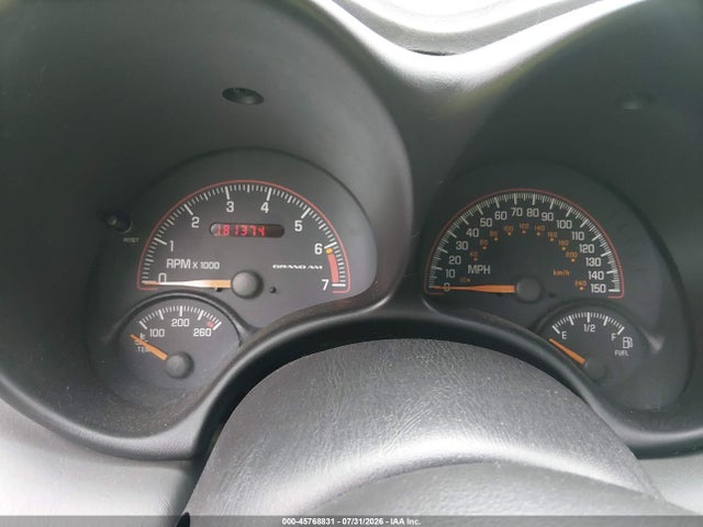 Продажа на аукционе авто 2003 Pontiac Grand Am Gt, vin: 1G2NW52E03M705599, номер лота: 45768831