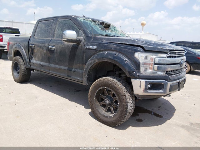 Auction sale of the 2019 Ford F-150 Lariat, vin: 1FTEW1E50KKE91207, lot number: 45768875
