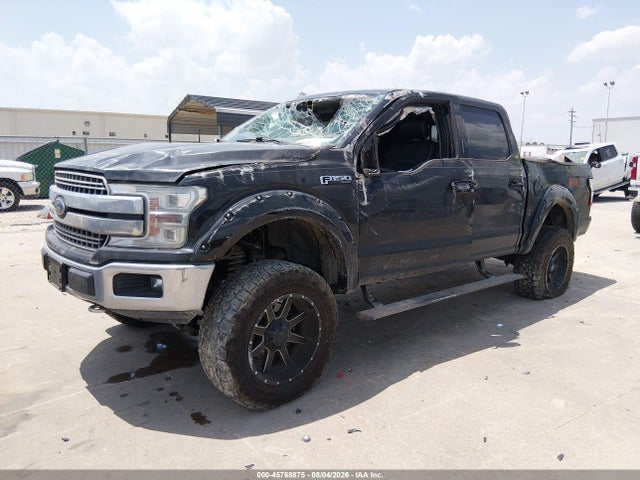 Auction sale of the 2019 Ford F-150 Lariat, vin: 1FTEW1E50KKE91207, lot number: 45768875