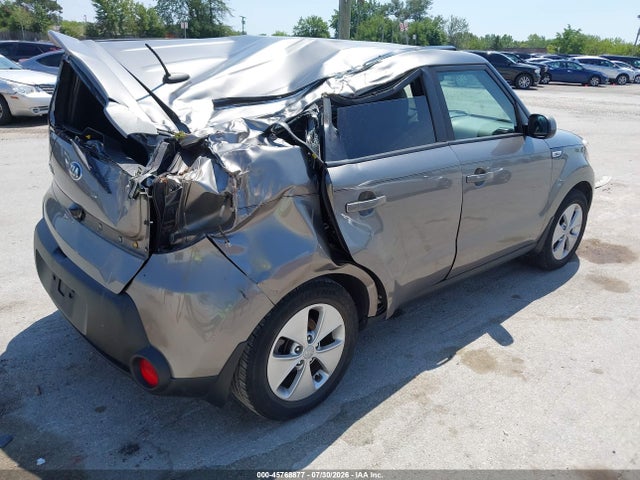 2016 Kia Soul მანქანა იყიდება აუქციონზე, vin: KNDJN2A28G7361544, აუქციონის ნომერი: 45768877