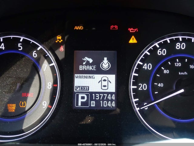 Продажа на аукционе авто 2012 Infiniti G37x, vin: JN1CV6AR4CM971341, номер лота: 45768901