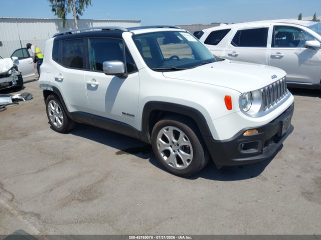 Aukcja sprzedaży 2015 Jeep Renegade Limited, vin: ZACCJADT8FPC11647, numer aukcji: 45769078