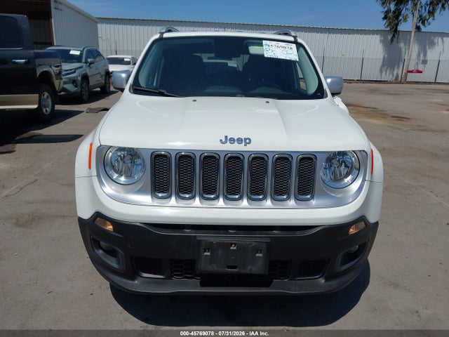 Продажа на аукционе авто 2015 Jeep Renegade Limited, vin: ZACCJADT8FPC11647, номер лота: 45769078