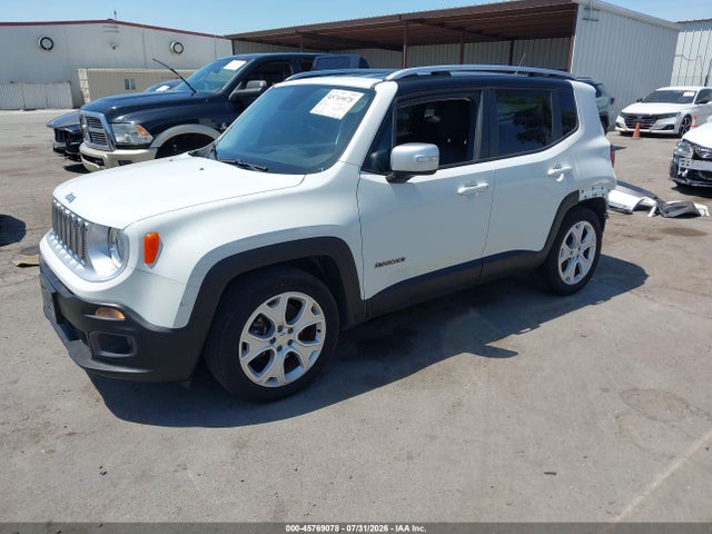 Продажа на аукционе авто 2015 Jeep Renegade Limited, vin: ZACCJADT8FPC11647, номер лота: 45769078