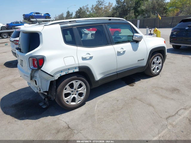 Продажа на аукционе авто 2015 Jeep Renegade Limited, vin: ZACCJADT8FPC11647, номер лота: 45769078