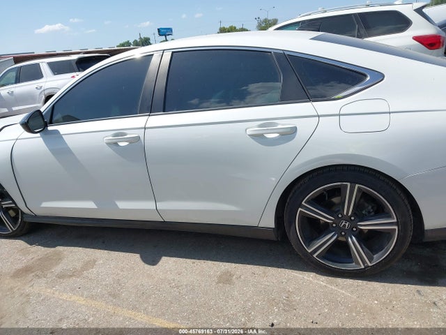 2023 Honda Accord Hybrid Sport მანქანა იყიდება აუქციონზე, vin: 1HGCY2F51PA008456, აუქციონის ნომერი: 45769163