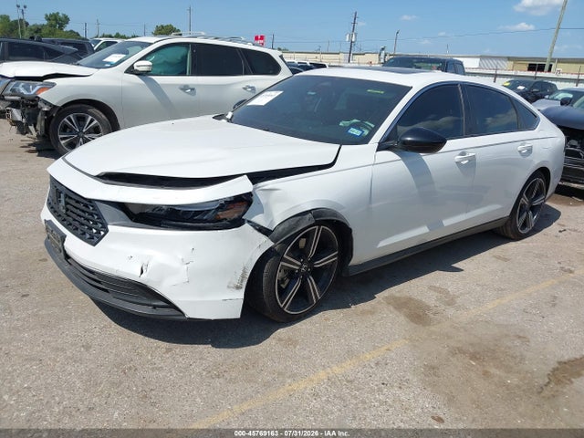 2023 Honda Accord Hybrid Sport მანქანა იყიდება აუქციონზე, vin: 1HGCY2F51PA008456, აუქციონის ნომერი: 45769163
