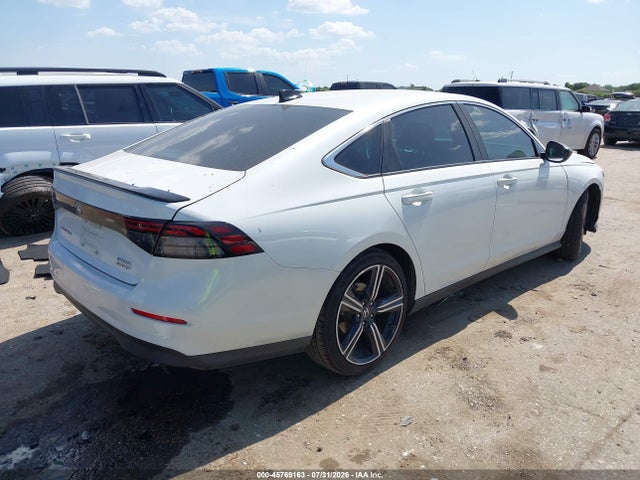 2023 Honda Accord Hybrid Sport მანქანა იყიდება აუქციონზე, vin: 1HGCY2F51PA008456, აუქციონის ნომერი: 45769163