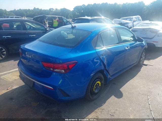 45769175 :رقم المزاد ، 3KPA24AD7NE497425 vin ، 2022 Kia Rio S مزاد بيع