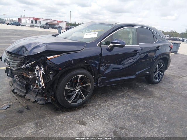 45769193 :رقم المزاد ، 2T2BGMCA5KC031412 vin ، 2019 Lexus Rx 450h مزاد بيع