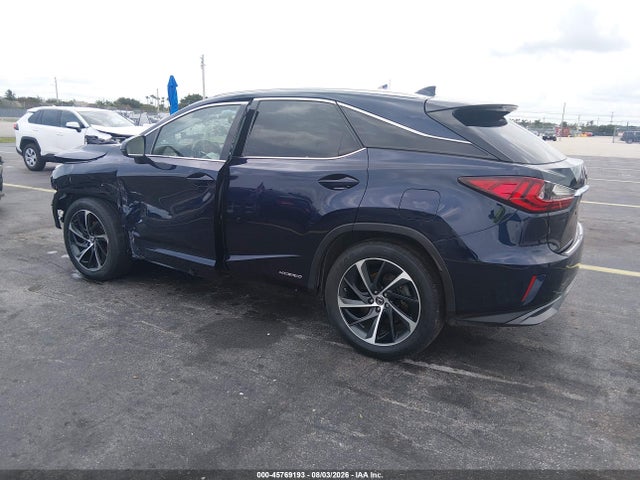 45769193 :رقم المزاد ، 2T2BGMCA5KC031412 vin ، 2019 Lexus Rx 450h مزاد بيع