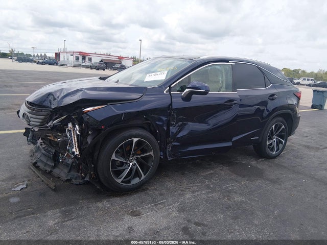 45769193 :رقم المزاد ، 2T2BGMCA5KC031412 vin ، 2019 Lexus Rx 450h مزاد بيع