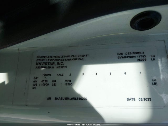 International Mv 2024 3HAEUMML9RL516200 Image 8