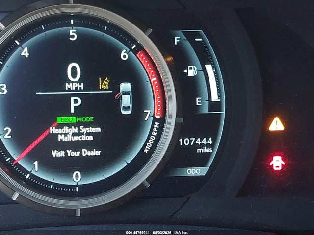 45769211 :رقم المزاد ، JTHBA1D23H5047205 vin ، 2017 Lexus Is 200t مزاد بيع