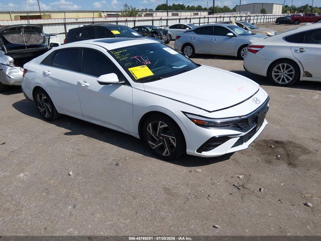 Продажа на аукционе авто 2025 Hyundai Elantra Sel Convenience, vin: KMHLS4DGXSU006367, номер лота: 45769291