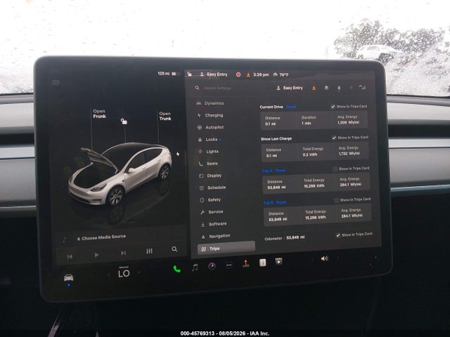 2022 Tesla Model Y Performance Dual Motor All-wheel Drive მანქანა იყიდება აუქციონზე, vin: 7SAYGDEF8NF455418, აუქციონის ნომერი: 45769313