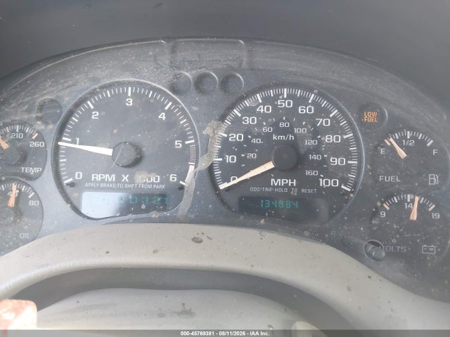 45769381 :رقم المزاد ، 1GNDT13X75K108058 vin ، 2005 Chevrolet Blazer Ls مزاد بيع
