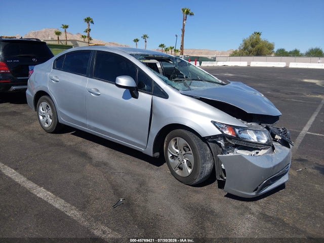Продаж на аукціоні авто 2013 Honda Civic Lx, vin: 19XFB2F56DE094692, номер лоту: 45769421