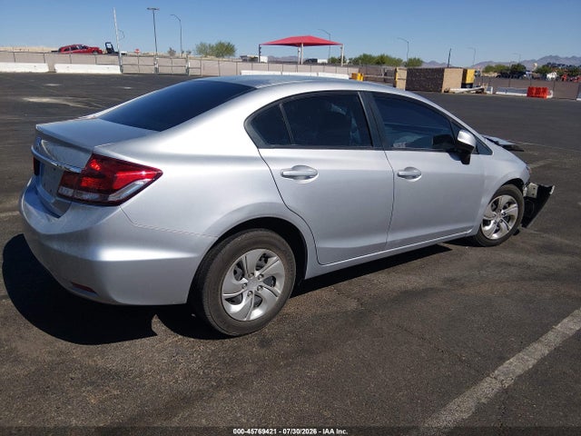 Продаж на аукціоні авто 2013 Honda Civic Lx, vin: 19XFB2F56DE094692, номер лоту: 45769421