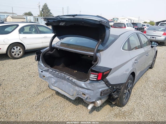KMHL24JJ2TA161658 Hyundai Sonata Hybrid Blue