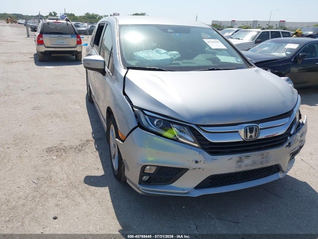 2018 Honda Odyssey Ex მანქანა იყიდება აუქციონზე, vin: 5FNRL6H52JB089834, აუქციონის ნომერი: 45769440