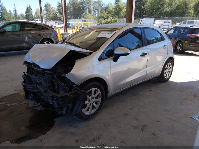 KIA RIO LX 2014 KNADM5A35E6359759 Image 2