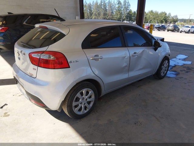 KIA RIO LX 2014 KNADM5A35E6359759 Image 4