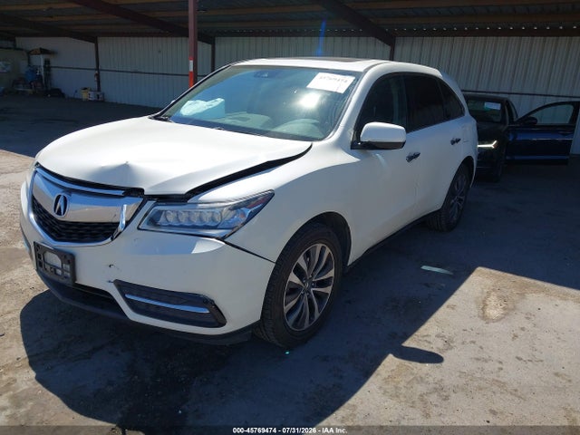 Acura Mdx Technology Acurawatch Plus Packages/technology Package 2016 5FRYD4H43GB047782 Image 2