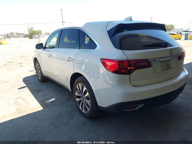 Acura Mdx Technology Acurawatch Plus Packages/technology Package 2016 5FRYD4H43GB047782 Image 3