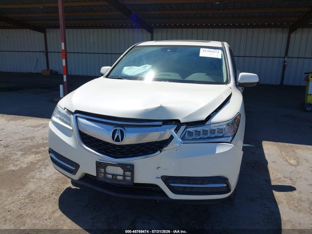 Acura Mdx Technology Acurawatch Plus Packages/technology Package 2016 5FRYD4H43GB047782 Image 6